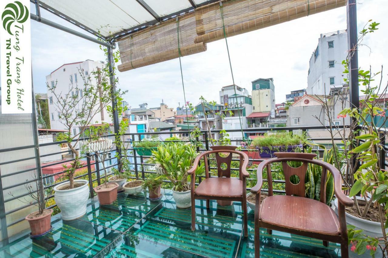 Tung Trang Hotel Hanoi Bagian luar foto