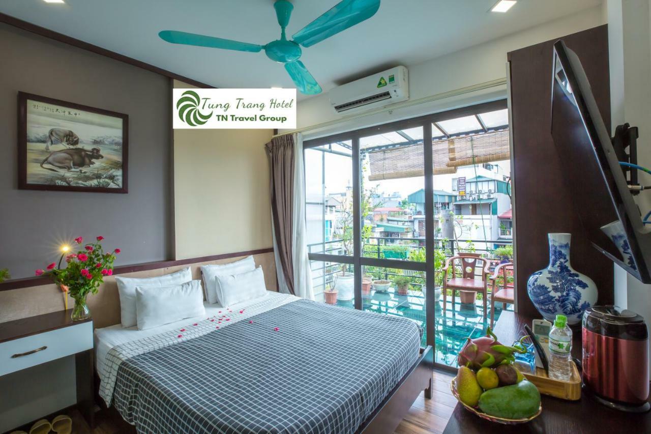 Tung Trang Hotel Hanoi Bagian luar foto